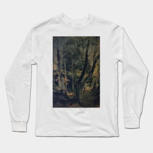 A Beech Wood with Gipsies Seated in the Middle Distance, 1799-1801 Long Sleeve T-Shirt